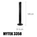 Mytek 3358 Ventilador de Torre de 117cm Silencioso con Control Remoto - LuzDeco