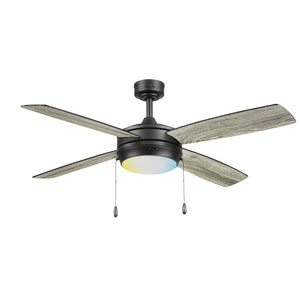 Coolfan Ventilador de Techo de 52" con Luz LED, Modelo Ciclon CCT