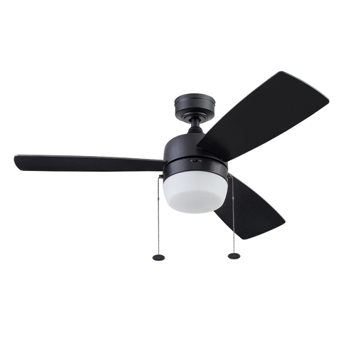 Coolfan Ventilador de Techo 44'' con luz, Control de cadena, 3 Aspas reversibles,  Modelo Barcadero CCT