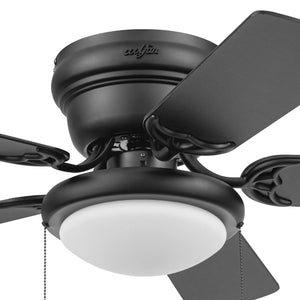 Coolfan Ventilador de Techo Luz LED 42", Modelo Mambo