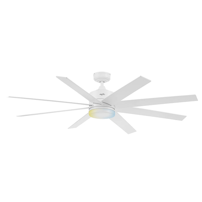 Coolfan Ventilador de Techo Luz LED CCT 62", Modelo Octo CCT