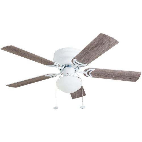 Prominence Home Ventilador de Techo de 42" con Luz y 5 Aspas Reversibles con Control de Cadena, Modelo Alvina - Ventiladores.com