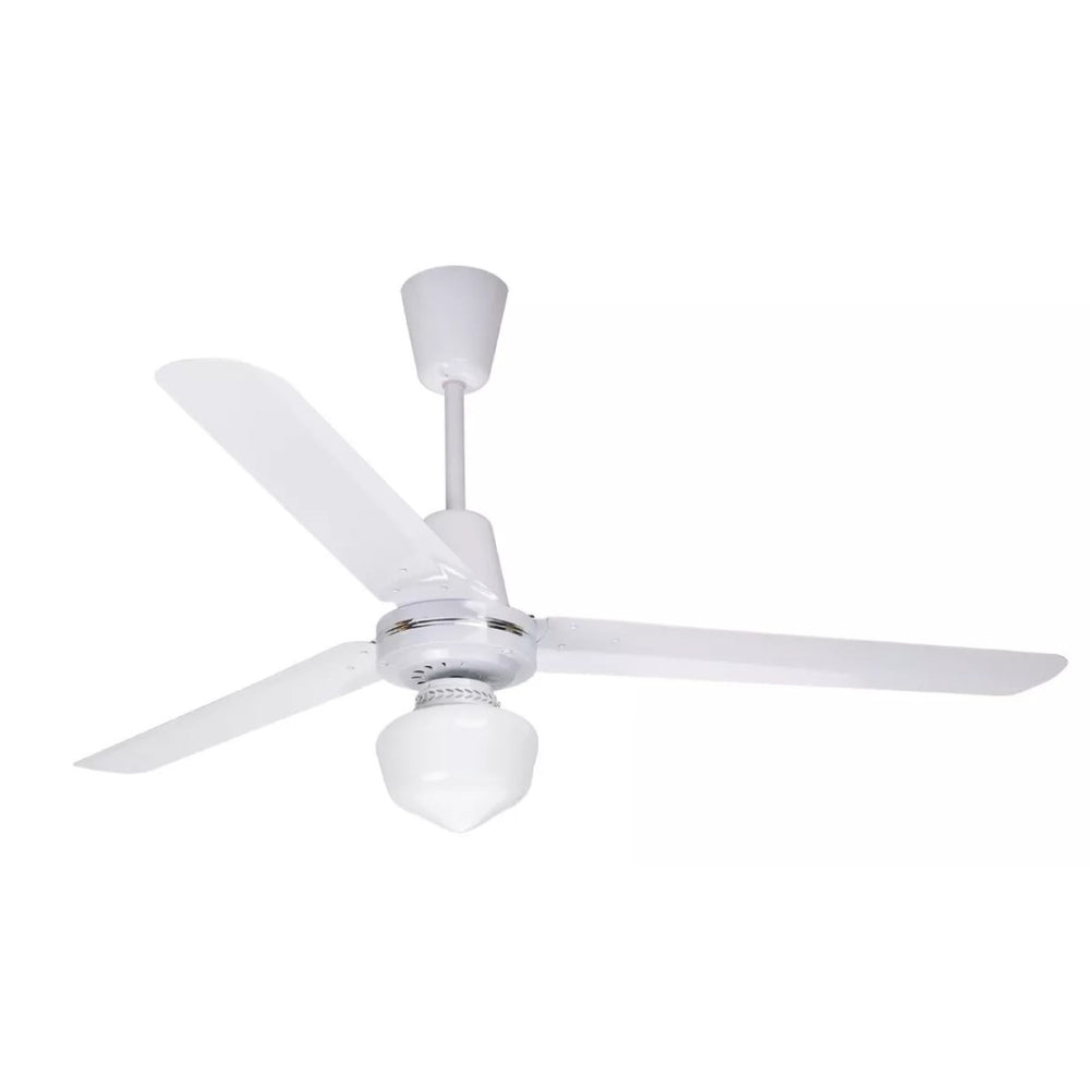 Copacabana Ventilador de Techo con Luz 56", Modelo ll Aspas Aluminio