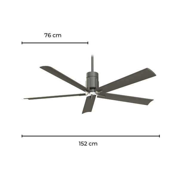 MinkaAire Ventilador de Techo 60", Modelo Clean