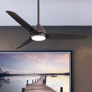 MinkaAire Ventilador de Techo con Luz LED Exterior 54", Modelo Java