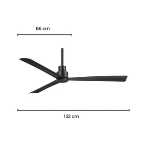 MinkaAire Ventilador de Techo 52", Modelo Simple