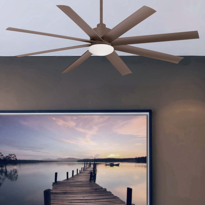 MinkaAire Ventilador de Techo con Luz 65", Modelo Slipstream