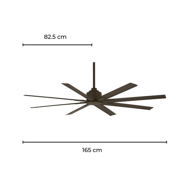 MinkaAire Ventilador de Techo 65", Modelo Xtreme H20