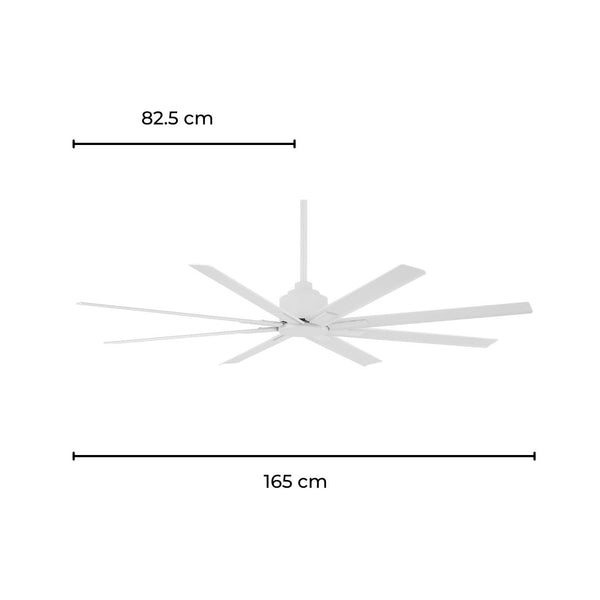 MinkaAire Ventilador de Techo 65", Modelo Xtreme H20