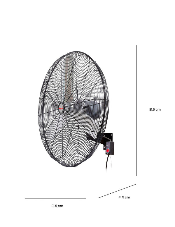 Mytek Ventilador de Pared Industrial de 30 Pulgadas 230W - Ventiladores.com