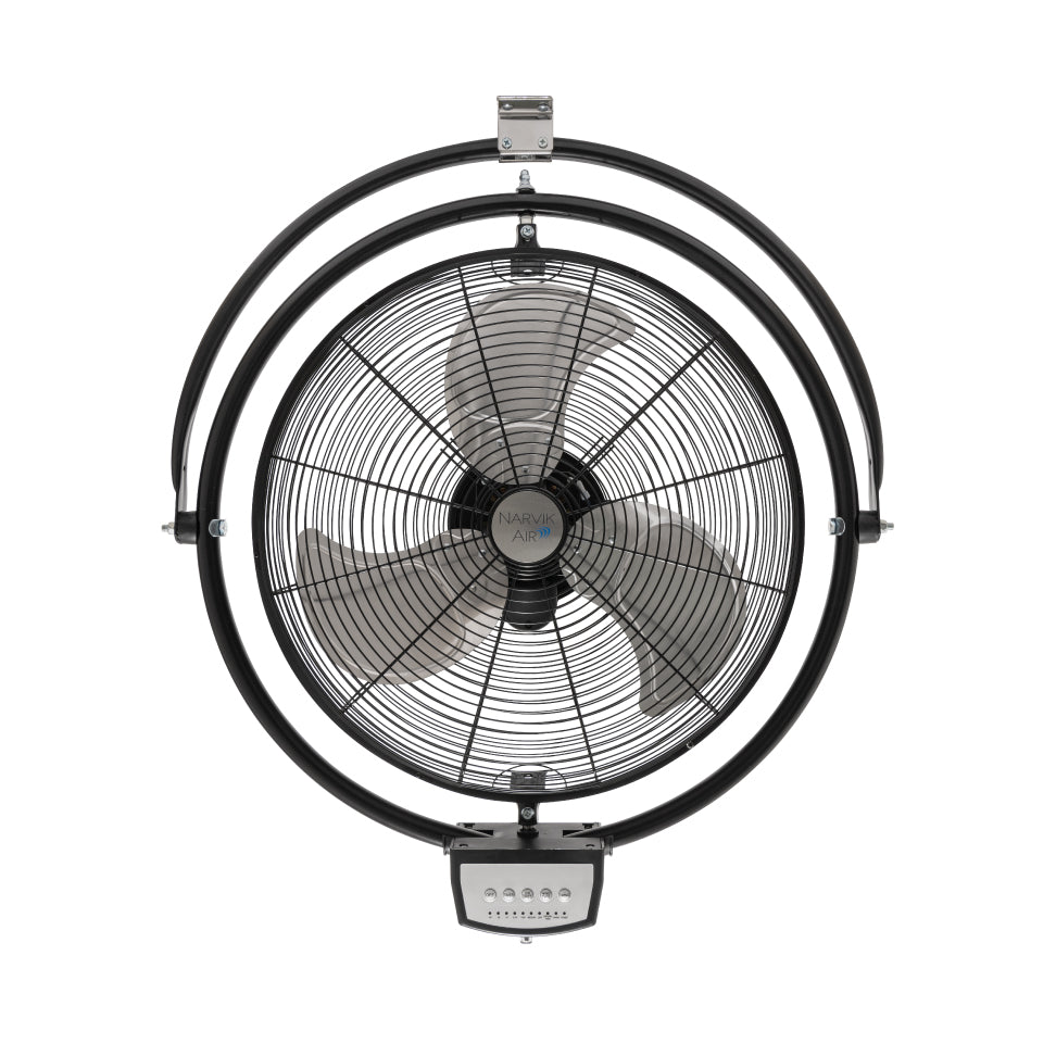 NarvikAir NA1120 | NA-CW20 Ventilador Industrial 2 en 1: De Pared y Techo 20''