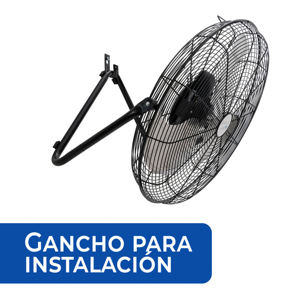 NarvikAir 20" Industrial: Potencia 2 en 1 para Entornos Exigentes imagen del producto montado en la pared