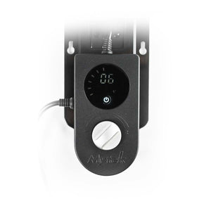 Panel táctil del ventilador Mytek 3420 con selector de 12 velocidades y modos Natural y Sueño