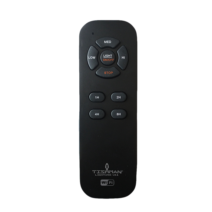 Kit control ventilador WiFi Tishman TLCRVWF color negro para Alexa