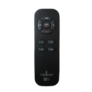 Kit control ventilador WiFi Tishman TLCRVWF color negro para Alexa