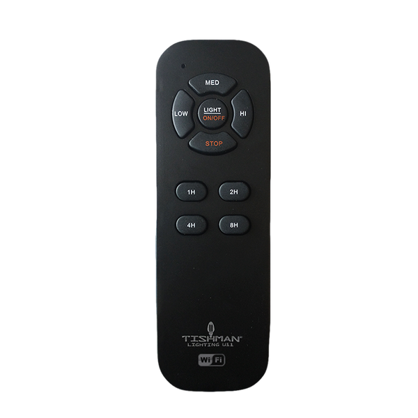 Kit control ventilador WiFi Tishman TLCRVWF color negro para Alexa