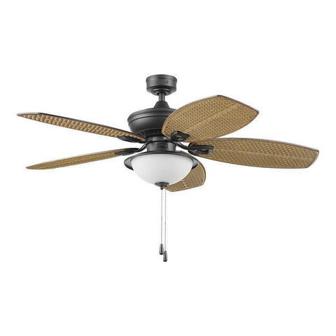 Coolfan Ventilador de Techo Exterior con Luz de 52'', Modelo Huracán Tropical