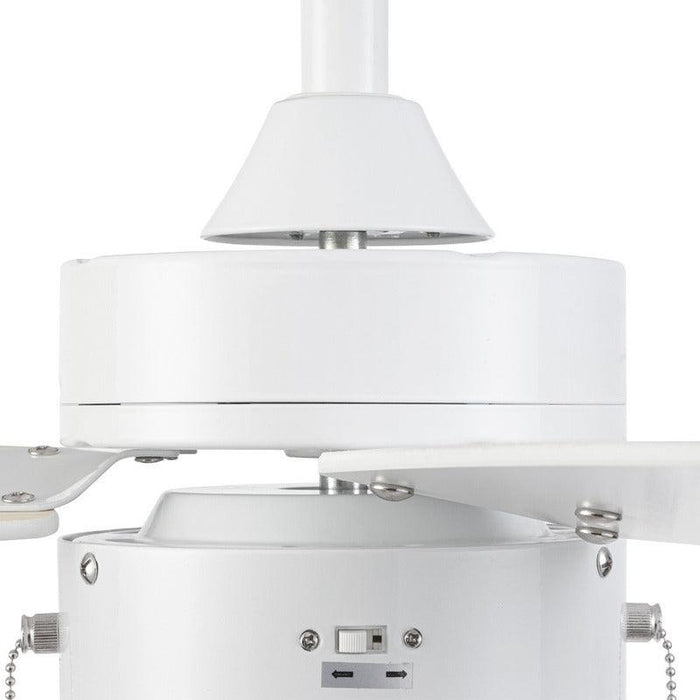 Coolfan Ventilador de Techo con Luz LED de 52'' con 3 Aspas y Control de Cadena, Modelo Infiniti 48301 - LuzDeco