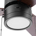 Coolfan Ventilador de Techo con Luz LED de 52'' con 3 Aspas y Control de Cadena, Modelo Infiniti 48301 - LuzDeco