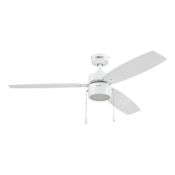 Coolfan Ventilador de Techo con Luz LED de 52'' con 3 Aspas y Control de Cadena, Modelo Infiniti 48301 - LuzDeco