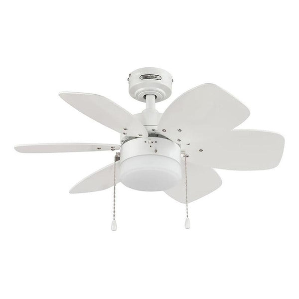 Coolfan Ventilador de Techo de 30'' con 6 Aspas y Control de Cadena, Modelo Lombardo 48501 - LuzDeco