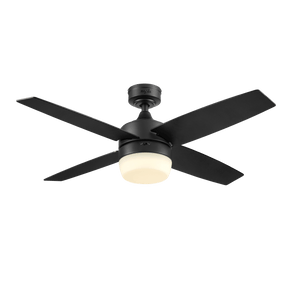 Coolfan Ventilador de Techo de 44" con Luz LED y 4 Aspas Reversibles de Madera con Control Remoto, Modelo Bela 2201-CCT - LuzDeco