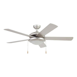 Coolfan Ventilador de Techo de 52" con 5 Aspas Reversibles y Control Cadena, Modelo Vendaval 47801 - LuzDeco