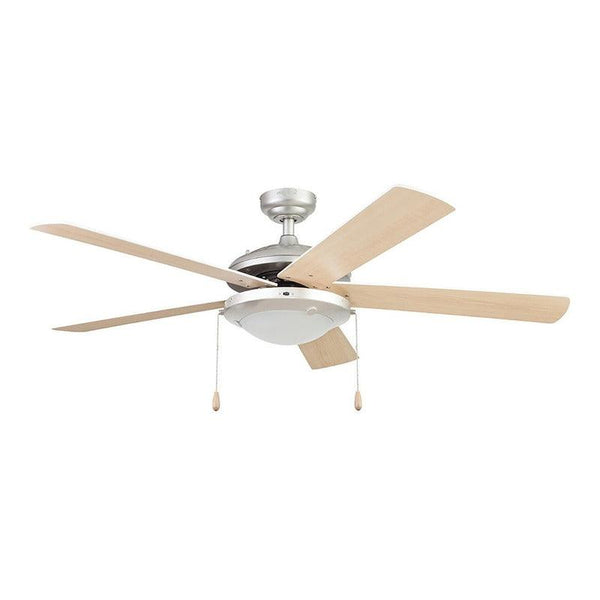 Coolfan Ventilador de Techo de 52" con 5 Aspas Reversibles y Control Cadena, Modelo Vendaval 47801 - LuzDeco