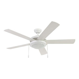 Coolfan Ventilador de Techo de 52" con 5 Aspas Reversibles y Control Cadena, Modelo Vendaval 47801 - LuzDeco