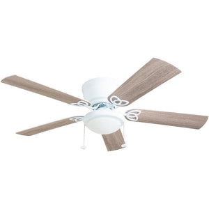 Coolfan Ventilador de Techo de 52'' con 5 Aspas y Control de Cadena, Modelo Low Profile 52401 - LuzDeco