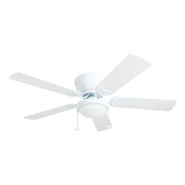 Coolfan Ventilador de Techo de 52'' con 5 Aspas y Control de Cadena, Modelo Low Profile 52401 