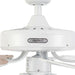 Coolfan Ventilador de Techo de 52'' con Luz y 5 Aspas Reversibles con Control de Cadena, Modelo Architect 43301 - LuzDeco