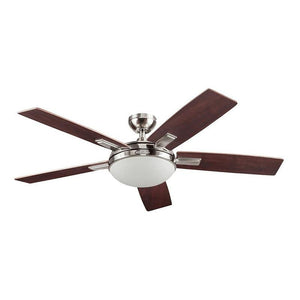 Coolfan Ventilador de Techo de 52'' con Luz y 5 Aspas Reversibles con Control Remoto, Modelo Altano 48901 - LuzDeco