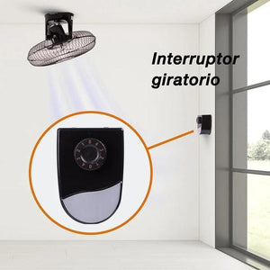 Mytek 3126 Ventilador de Pared y Techo de 18 Pulgadas Oscilación de 360° - LuzDeco