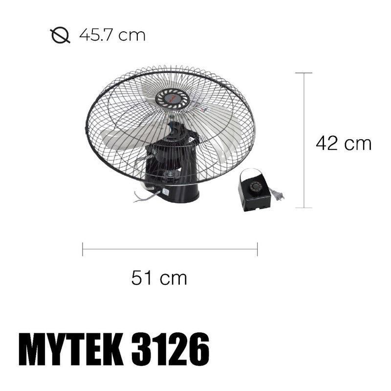 Mytek Ventilador de Pared y Techo de 18", Modelo 3126