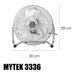 Mytek 3336 Ventilador de Piso y Pared de 10 Pulgadas, Inclinación Manual - LuzDeco