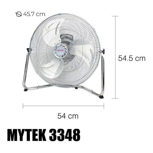 Mytek 3348 Ventilador de Pared y Piso Industrial de 18 Pulgadas - LuzDeco