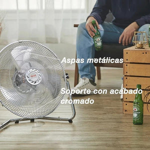 Mytek 3348 Ventilador de Pared y Piso Industrial de 18 Pulgadas - LuzDeco