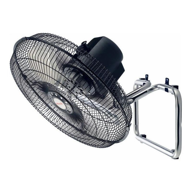 Mytek 3372 Ventilador de Pared, Piso y Mesa de 12 Pulgadas, Metálico Oscilación 90° - LuzDeco