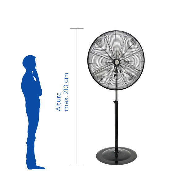 Narvik Ventilador Industrial de Pedestal de 30", Modelo NA-S30