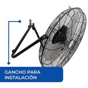 NarvikAir Ventilador Industrial 2 en 1: de Piso / Pared de 20", Modelo NA-F20