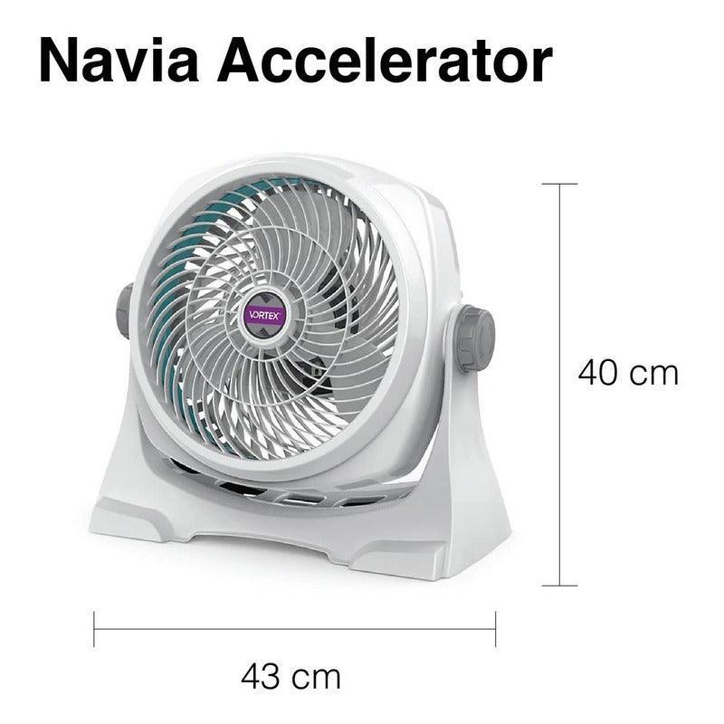 Navia Vortex AFV-1212 Ventilador de Pared y de Piso 12 Pulgadas Potente - LuzDeco