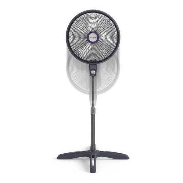 Navia Vortex P180 Ventilador de Pie 18 Pulgadas Gris Oscuro con 3 Aspas - LuzDeco