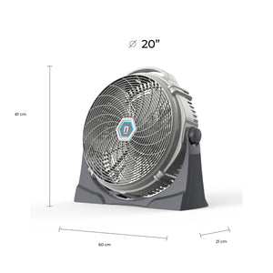 Navia Ventilador 2 en 1: de Pared y Piso 20" Turbo - Ventiladores.com