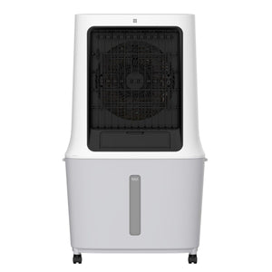 Video demostrativo del enfriador evaporativo CL42HE de 42 litros mostrando sus características principales: aspas Vortex con 398 CFM, alcance de 7 metros, paneles Honeycomb antibacteriales, control remoto, panel digital LED, tanque desmontable y funcionamiento en tiempo real. Duración: 2-3 minutos. Conoce cómo enfriar eficientemente espacios de hasta 22m² con bajo consumo de 130W.