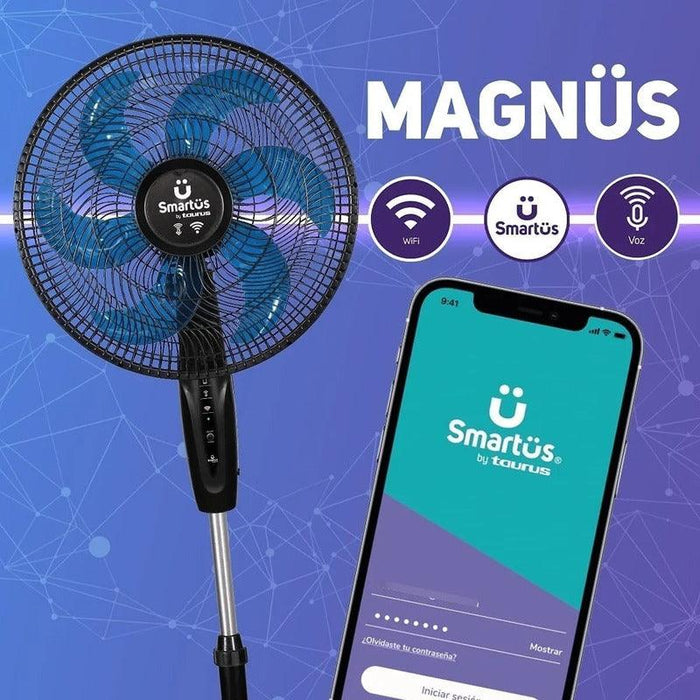 Taurus Magnüs Ventilador Wifi de Pared y Pedestal 16 Pulgadas Compatible con Alexa - LuzDeco