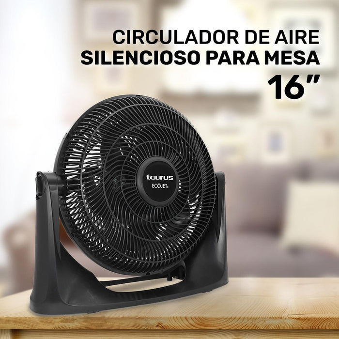 El ventilador Turbine 16" es ideal para mantener tu espacio fresco y cómodo sin sacrificar silencio ni eficiencia. Perfecto para oficinas, dormitorios o estancias interiores, este ventilador combina diseño funcional y tecnología avanzada para una experiencia de ventilación superior.