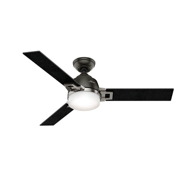 Hunter Ventilador de Techo con Luz de 48" con 4 Aspas con Control Remoto, Modelo Leoni - Ventiladores.com