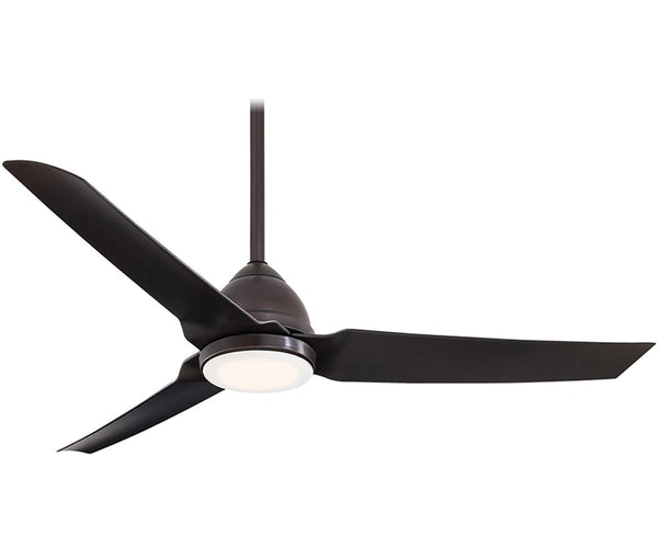 Java LED Ventilador de Techo Marca MinkaAire Exterior 54", 3 Aspas, Control Remoto, Con Luz - Ventiladores.com