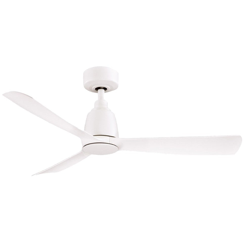 Kute Ventilador de Techo Marca Fanimation Exterior 44", 3 Aspas, Control Remoto, Sin Luz - Ventiladores.com